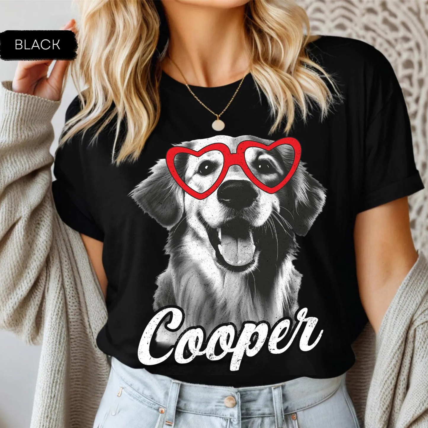 Custom Photo Dog Valentine Shirt, Dog Mom Dog Dad Tee, Valentine Sweatshirt
