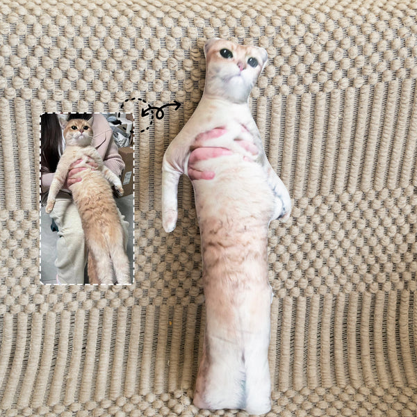 Ugly Pet Pillow Custom 3D Pet Portrait Throw Pillow