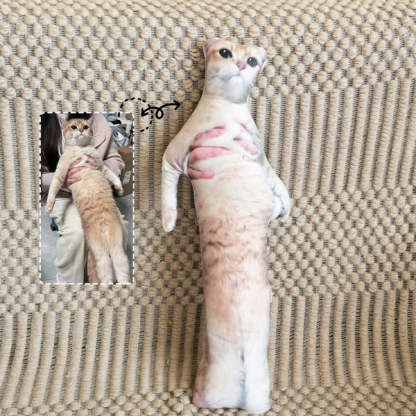 Ugly Pet Pillow Custom 3D Pet Portrait Throw Pillow