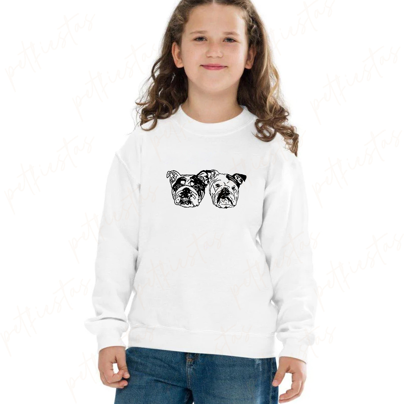 Custom Pet Photo + Name Printing T-shirt Custom Dog Cat Graphic Tee Sweatshirt Hoodie