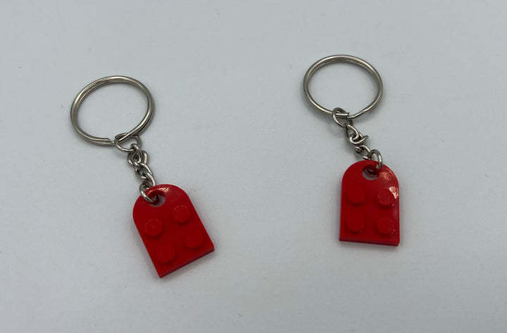 Brick Heart Keychain Set-ilovevango