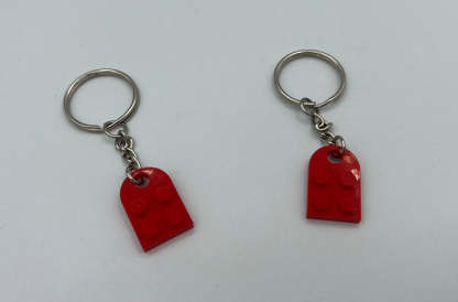 Brick Heart Keychain Set-ilovevango
