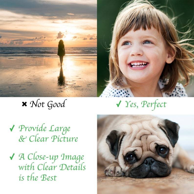 Personalized Small Pet Urn - Customized Dog Photo Small Urn - Cat Urn for Ashes - Print Dog Ashes Keepsake, Ash Holder for Loss of Dog Gift-ilovevango