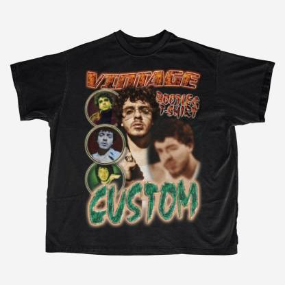 Custom/Personalised Vintage Bootleg/Y2K Unisex T-Shirt