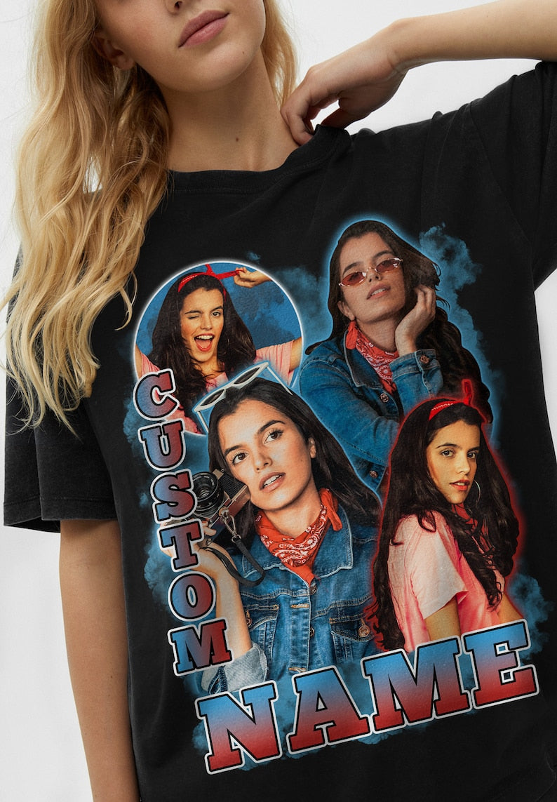 Personalized vintage bootleg t-shirts, custom face t-shirt, 90s rap hiphop, vintage customize tees, birthday gift, Christmas Gift-ilovevango