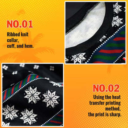 Personalized Mewy Catmas Ugly Sweatshirt, Custom Photo Ugly Sweatshirt, Ugly Christmas Pattern, Christmas Sweatshirt, Cat Lover Sweatshirt-ilovevango