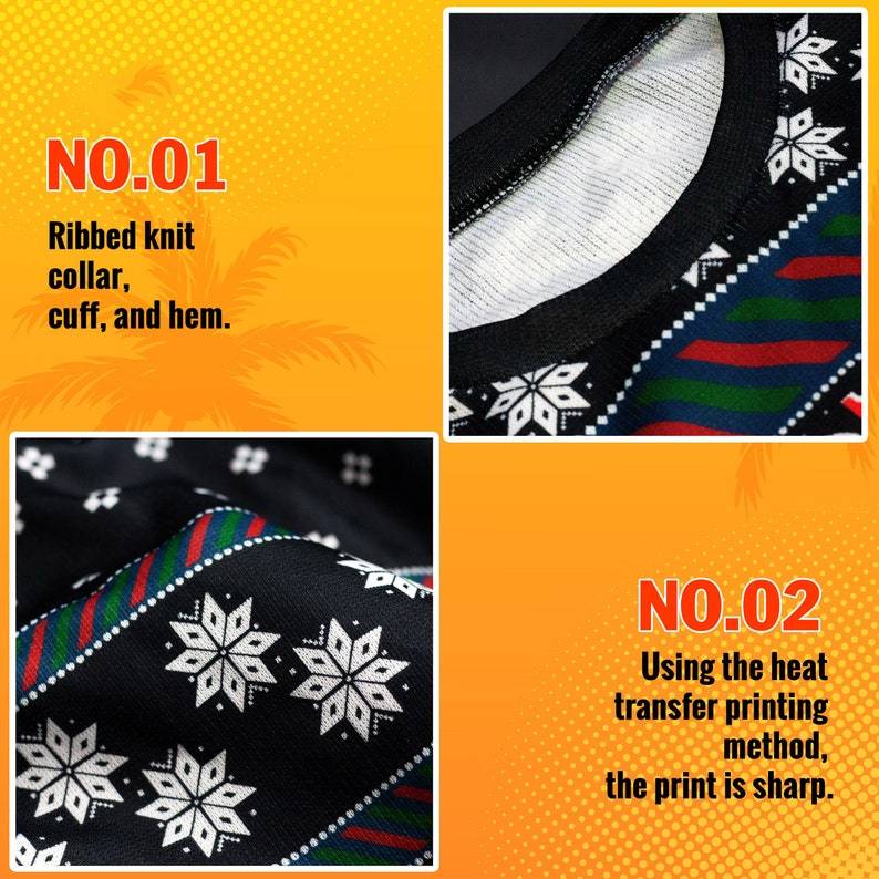 Personalized This Is My Ugly Sweatshirt, Custom Photo Ugly Sweatshirt, Ugly Christmas Pattern, Christmas Sweatshirt, Christmas Gift-ilovevango