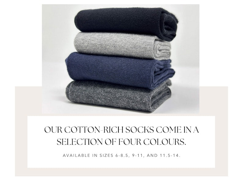 Custom Second Wedding Anniversary Gift Embroidered Wedding Day Socks with Two Initials And Anniversary Date Option - | Bold Font-ilovevango