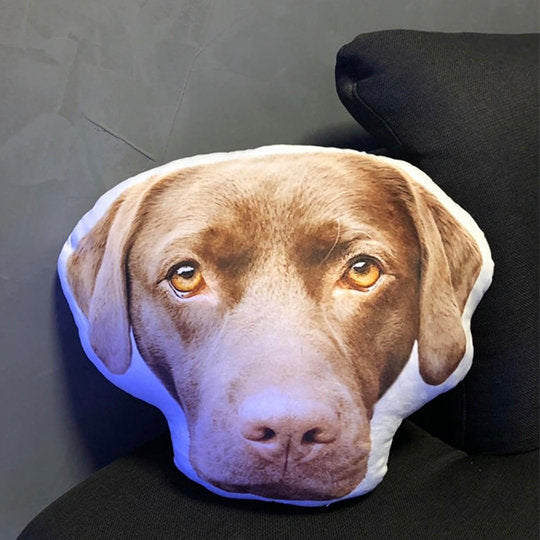 Custom Dog Face Pillow, Custom Shaped Pillow, Photo Pillow Personalized Gift, Custom Cat Pillow, Dog Cushion, Custom Cushion Picture-ilovevango