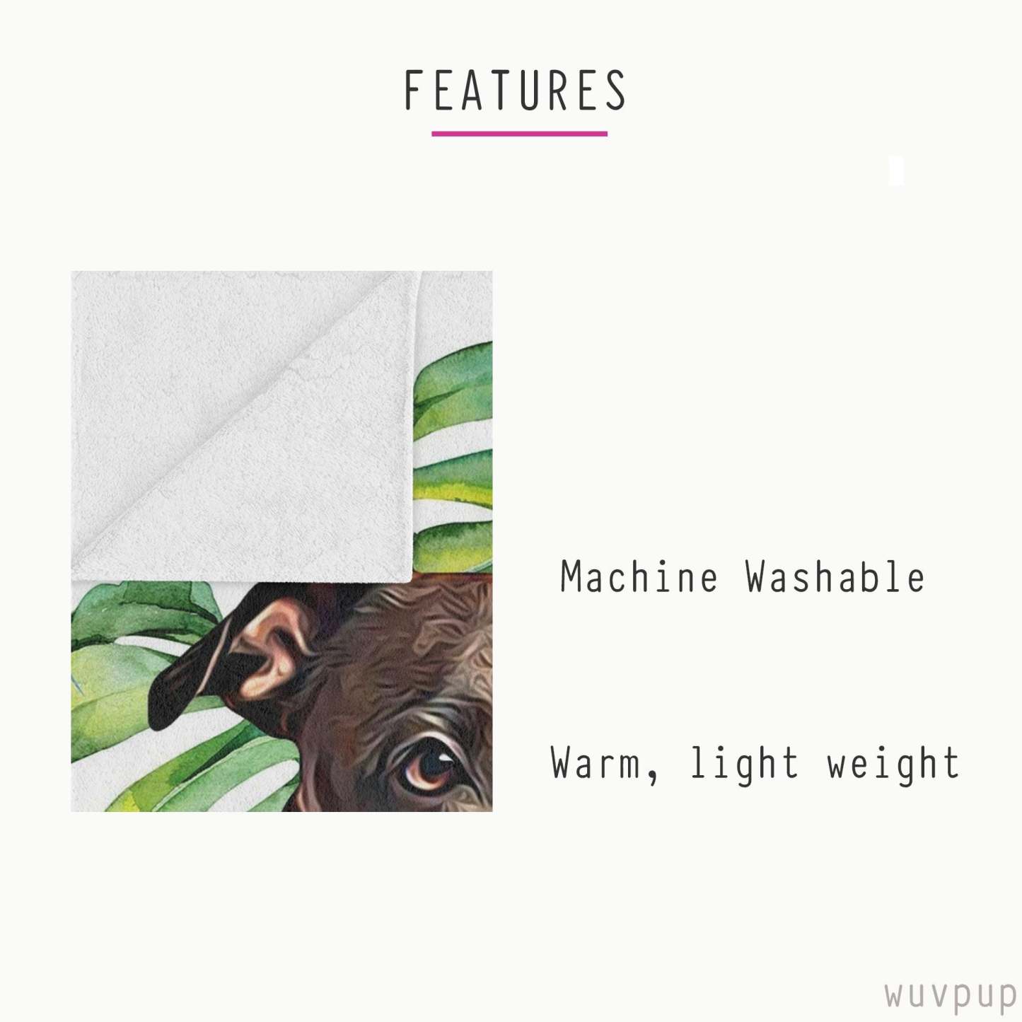 Custom Dog Blanket, Pet Blanket, Made from your Photo, Dog Lover Gifts, Dog Mom Gift, Pet Lover Gifts-ilovevango