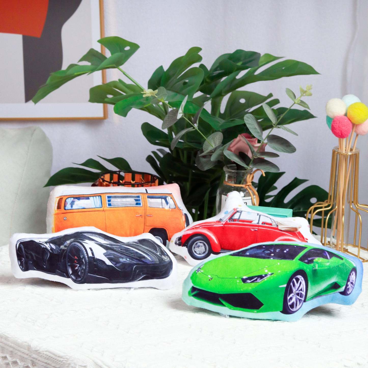 Personalized Photo DIY Car Cushion Racing Toys Motorcycle Pillow Custom Car Shape Pillow Picture Cushion Custom Car Pillow-ilovevango