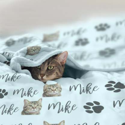 Personalized Pet Blanket | Custom Bedding for Pets | Customized Blankets for Dog and Cats | Blankets for pets-ilovevango