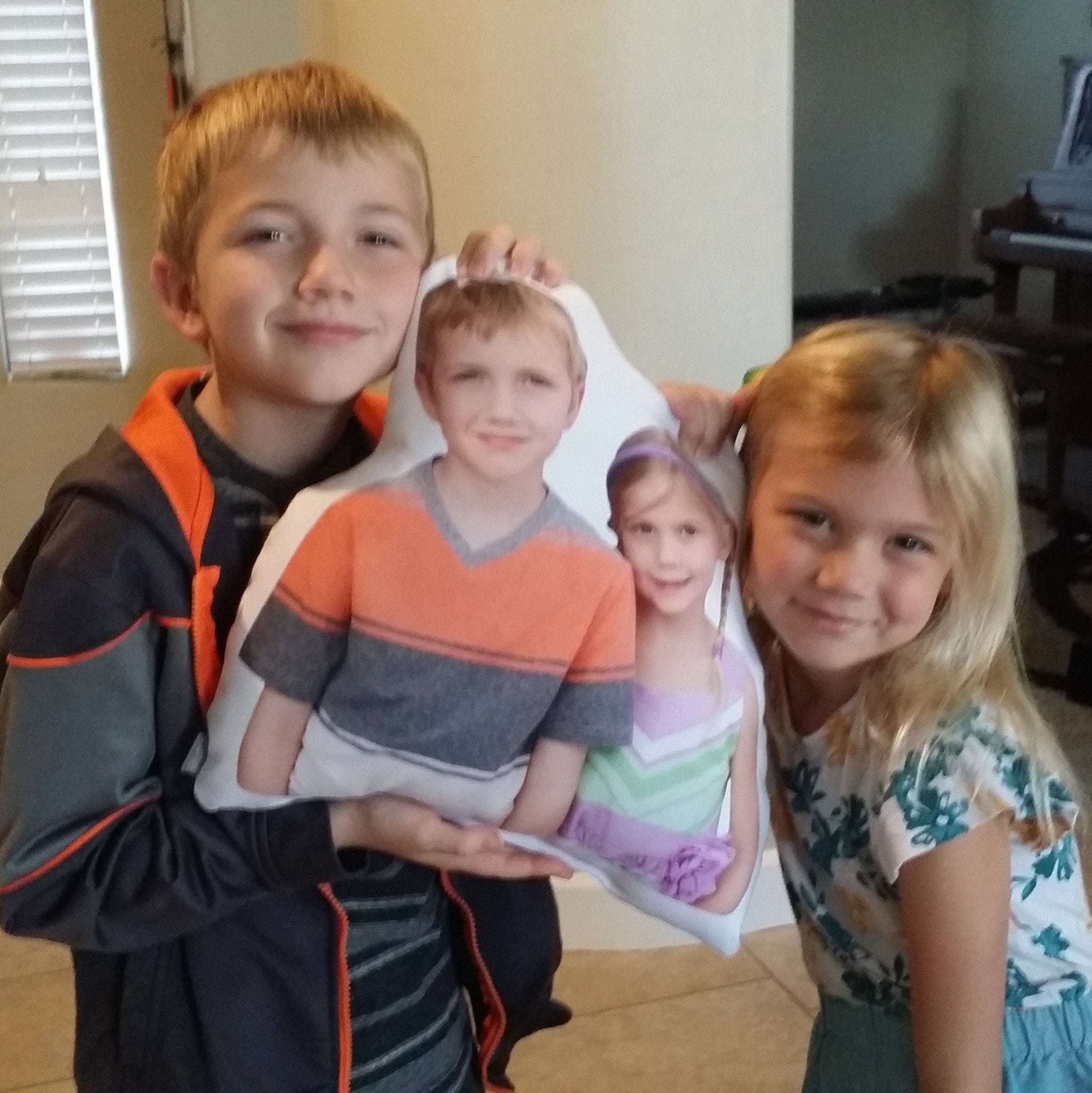 Custom 3D Human Photo Pillow | Double Sided Printing Option Custom Face Pillow | Personalized 3D Pillows With Your Favourite Photos-ilovevango