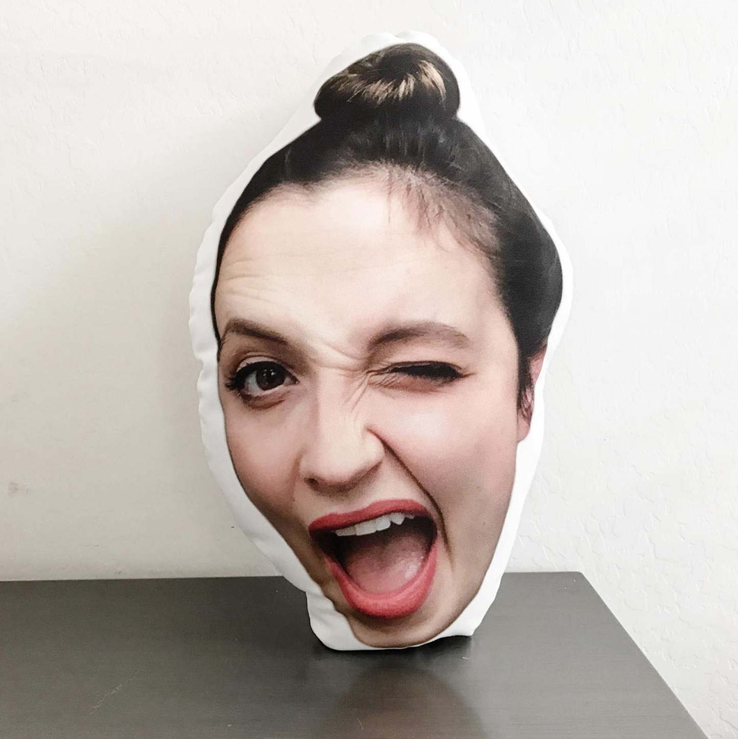 Custom 3D Human Photo Pillow | Double Sided Printing Option Custom Face Pillow | Personalized 3D Pillows With Your Favourite Photos-ilovevango