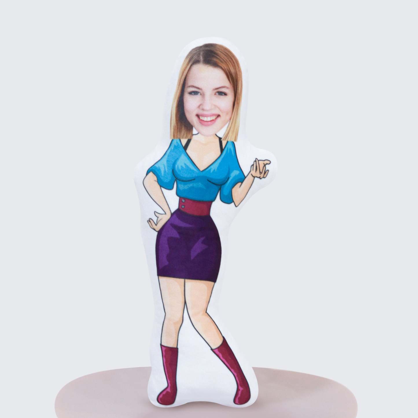 Custom Cowboy doll boyfriend photo pillow Girlfriend face Picture cushion Send husband birthday gift wife Christmas gift muscle men Toys-ilovevango