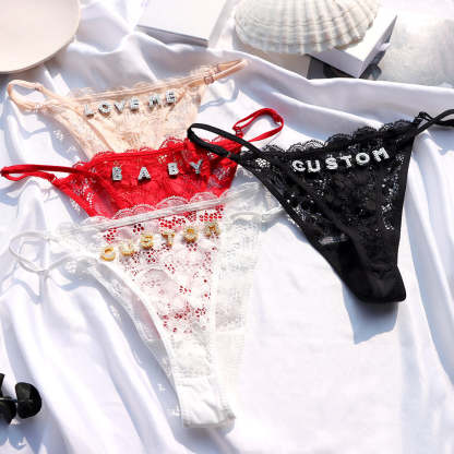 Customized Thong Chain, Thong Bikini, Custom Name Belly Chain, Personalized Waist Chain, Bikini Chain, Body Jewelry, Gift for Her-ilovevango