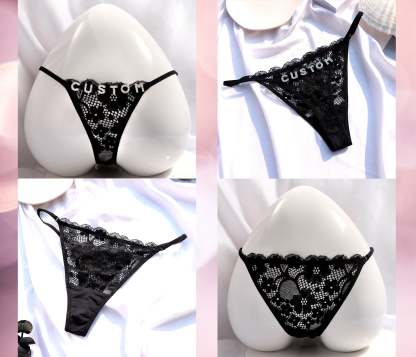 Customized Thong Chain, Thong Bikini, Custom Name Belly Chain, Personalized Waist Chain, Bikini Chain, Body Jewelry, Gift for Her-ilovevango