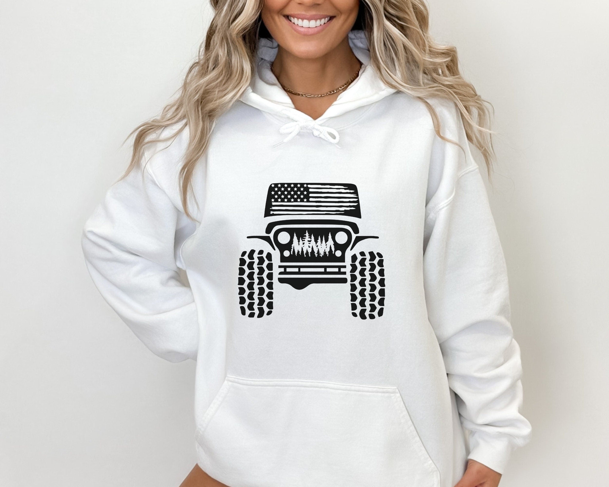 American Off Road Sweatshirt, American Off Road Hoodie, 4X4 Sweatshirt, Off Road Lover Sweatshirt, US Off Road Shirt, USA Flag Sweatshirt-ilovevango