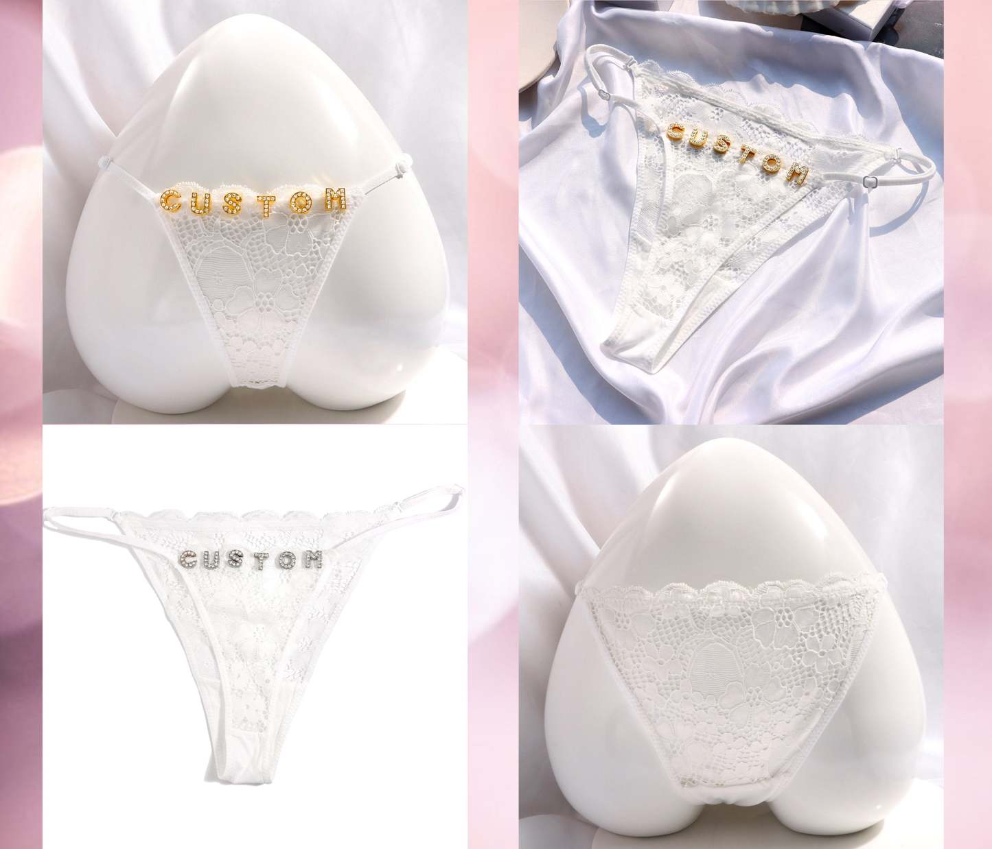 Customized Thong Chain, Thong Bikini, Custom Name Belly Chain, Personalized Waist Chain, Bikini Chain, Body Jewelry, Gift for Her-ilovevango