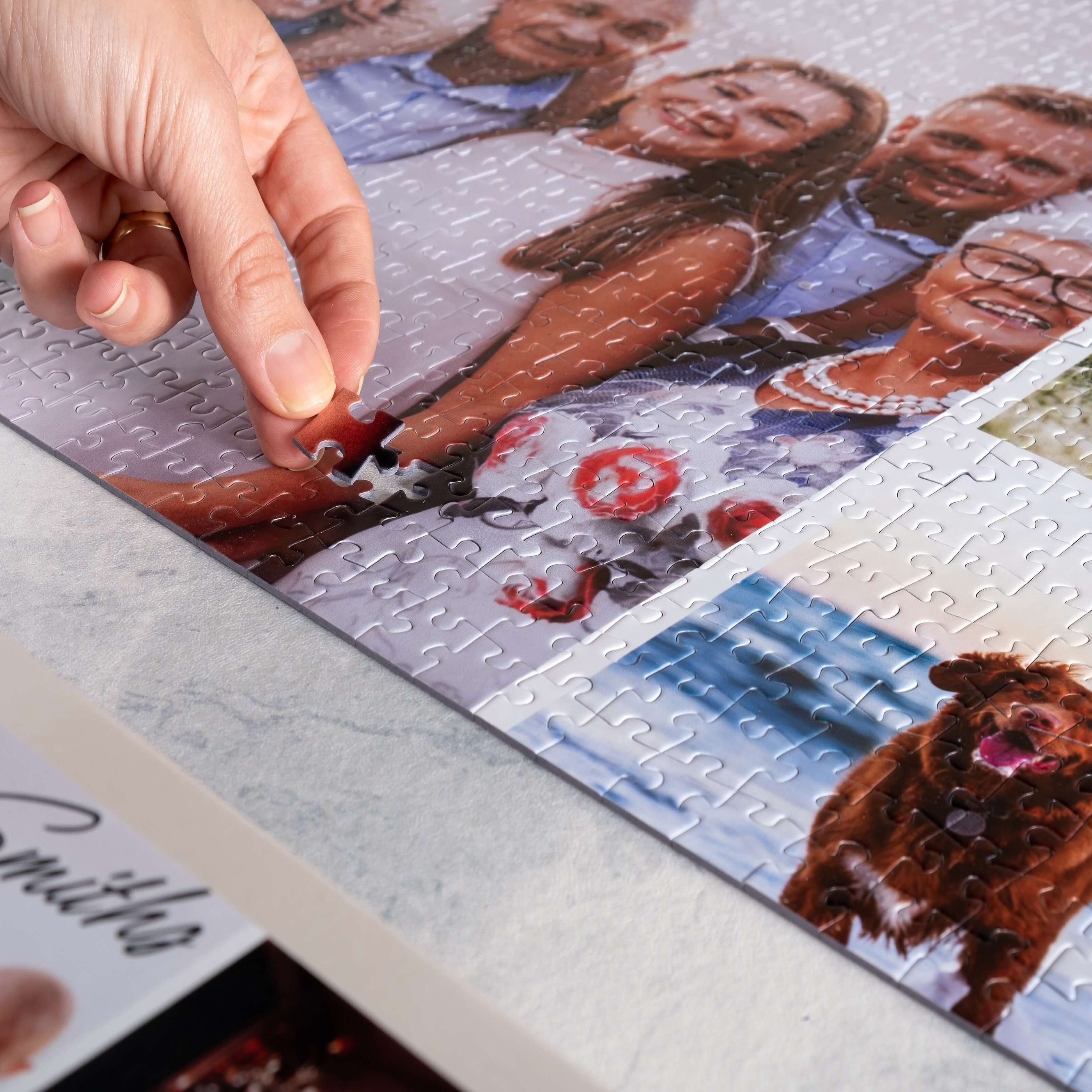 Personalized Puzzle, Large Piece Jigsaw Puzzles for Seniors Adults, Puzzles for Elderly, Custom Puzzle from Photo Large Pieces, Couples Gift-ilovevango