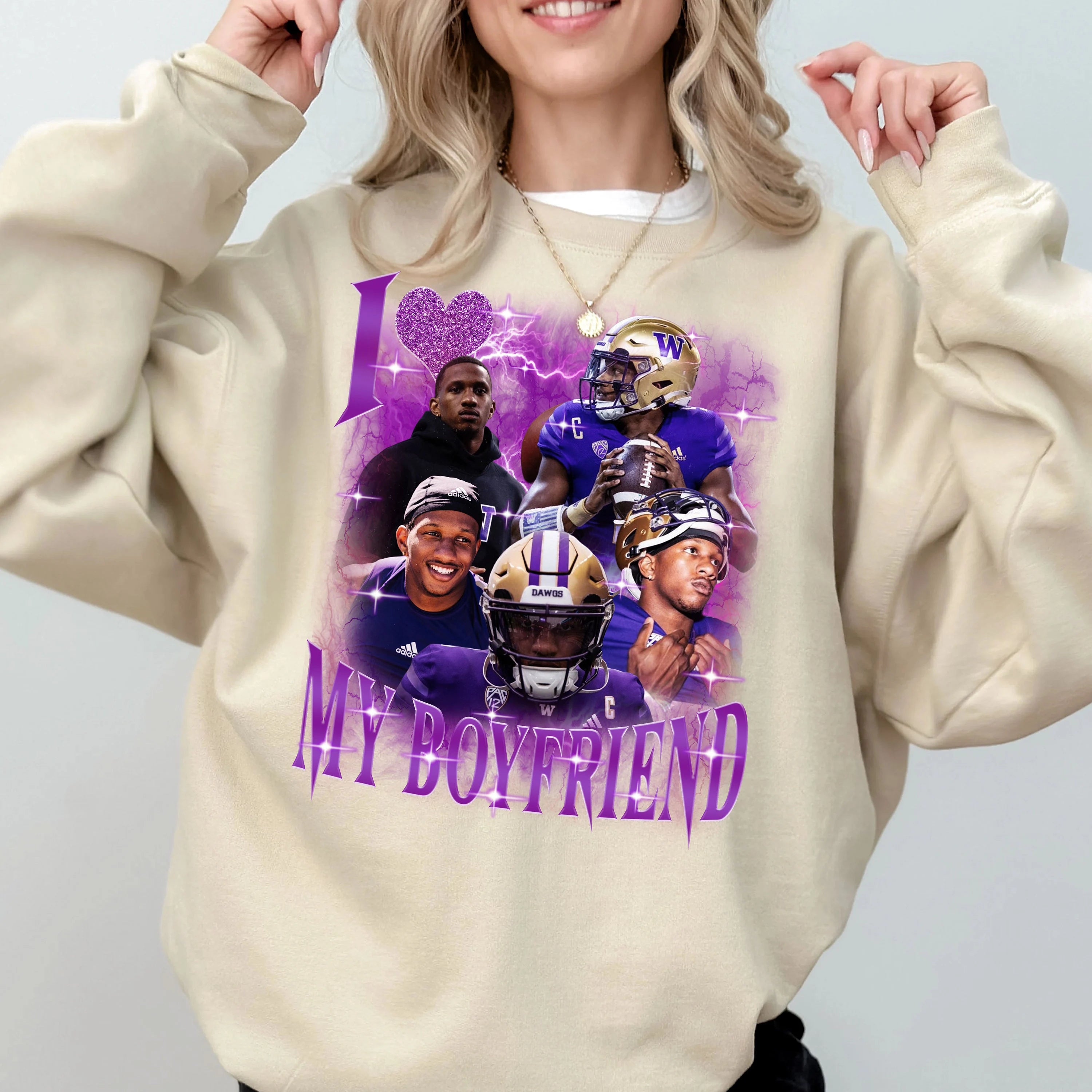 Custom Bootleg Rap Tee, I Love My Boyfriend Custom Photo Shirt, 90s Graphic Tee, I Heart My Boyfriend Shirt, Girlfriend Shirt, Couples Shirt-ilovevango