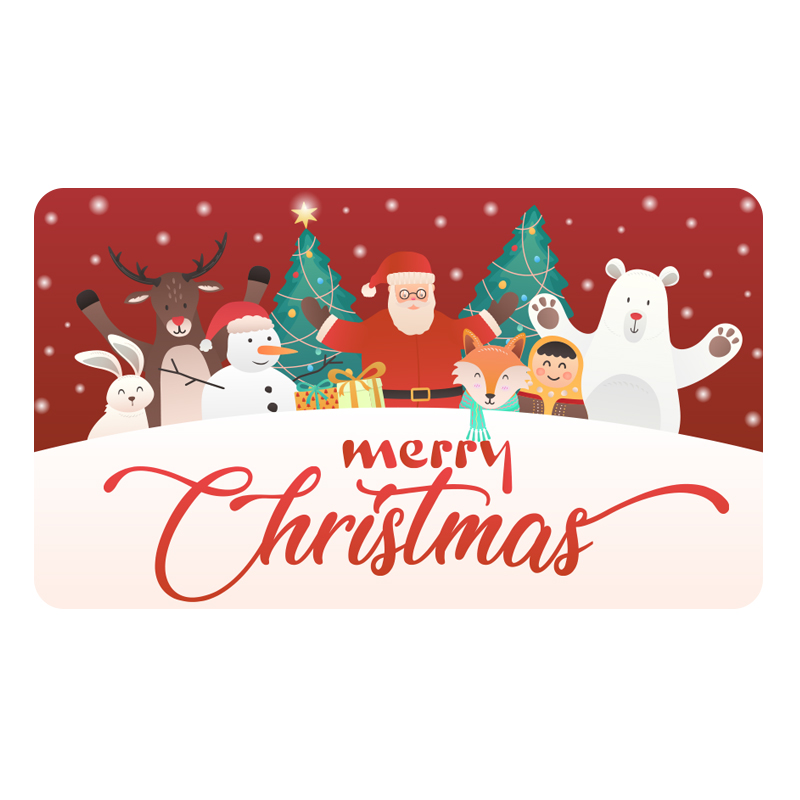Merry Christmas Gift Card