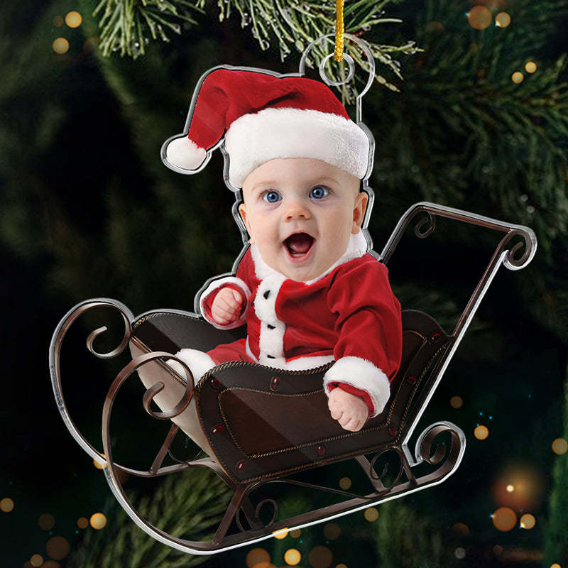 Custom Photo You Are Our Greatest Blessing - Family Personalized Custom Ornament - Acrylic Custom Shaped - Christmas Gift For Baby Kids, Newborn Baby-ilovevango