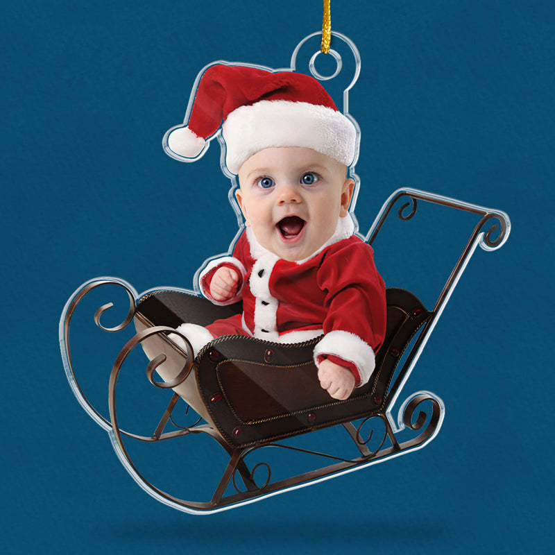 Custom Photo You Are Our Greatest Blessing - Family Personalized Custom Ornament - Acrylic Custom Shaped - Christmas Gift For Baby Kids, Newborn Baby-ilovevango