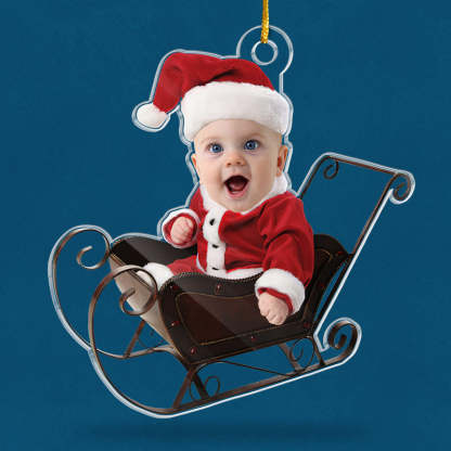 Custom Photo You Are Our Greatest Blessing - Family Personalized Custom Ornament - Acrylic Custom Shaped - Christmas Gift For Baby Kids, Newborn Baby-ilovevango