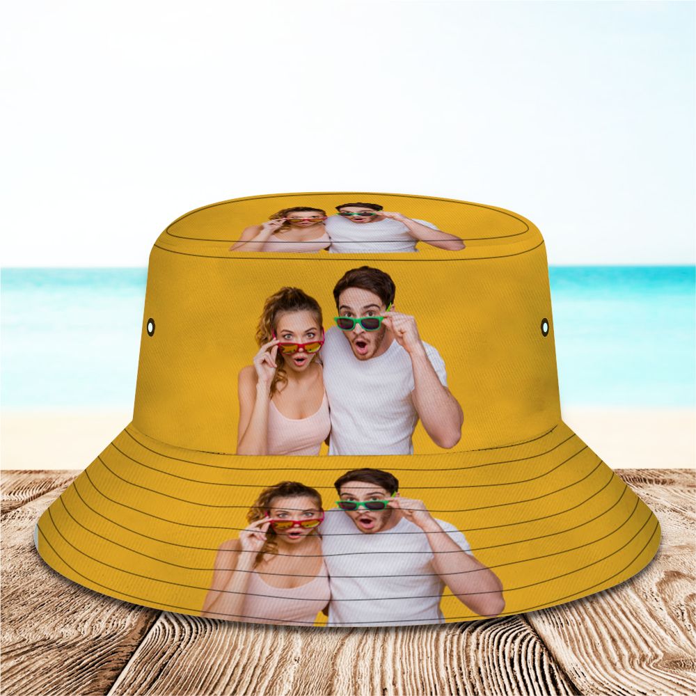 Custom Map Engraving New Material Bucket Hat