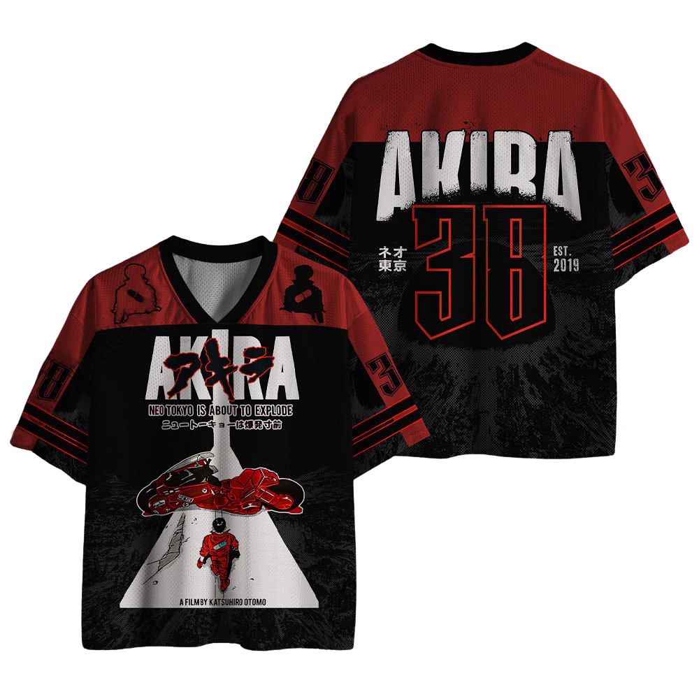 Neo-Tokyo is about to Explode Printed Jersey Shirts