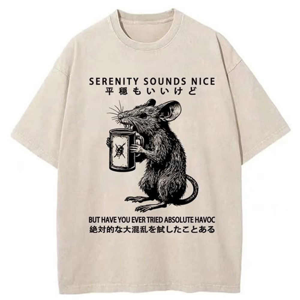 Have You Ever Tried Absolute Havoc Washed T-Shirt