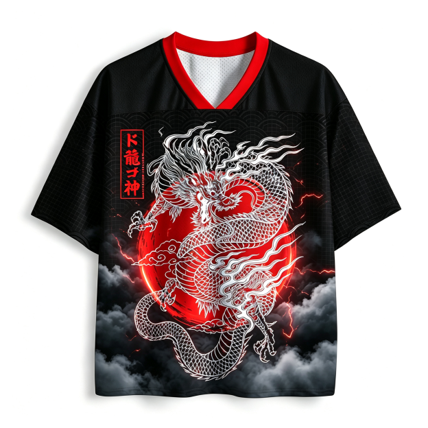 MechaRyujin Cyber Dragon Jersey Shirts