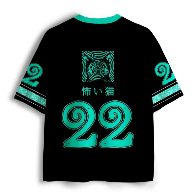 Cool Cat Japanese Jersey Shirts