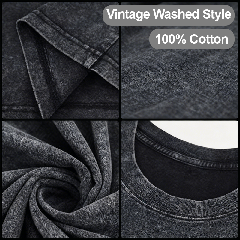 Unisex Cat Coffee Energy Formula Vintage Washed T-Shirt