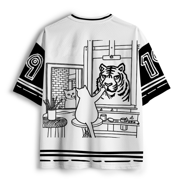 The Meowsterpiece Jersey Shirts