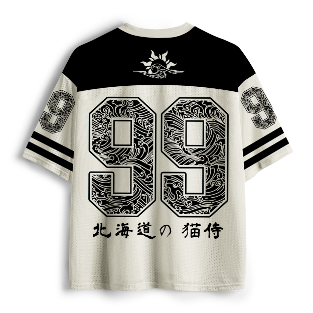 Ronin Neko: The Ink Samurai Jersey Shirts