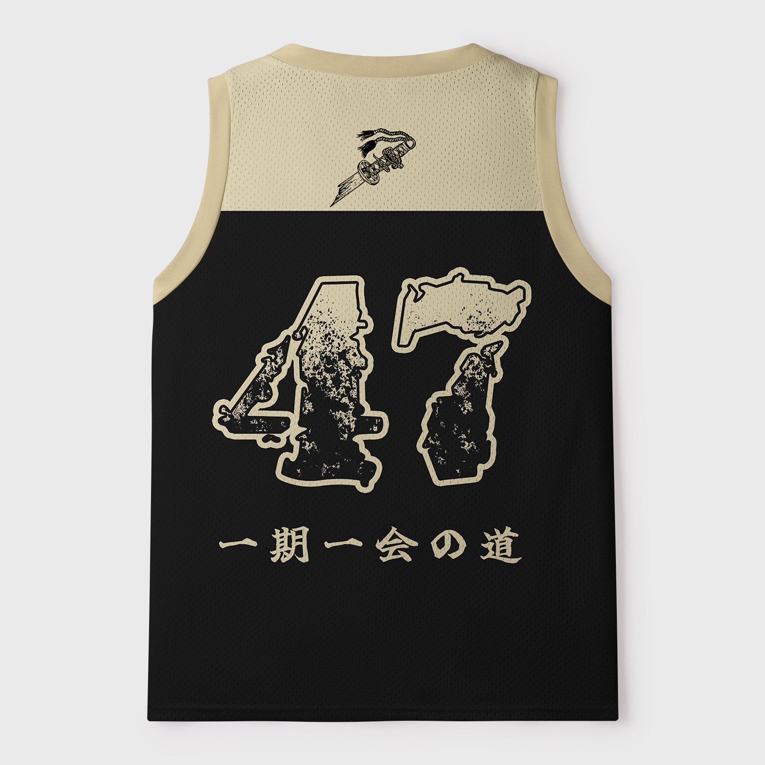 Retro Raccoon Samurai Jersey Tank