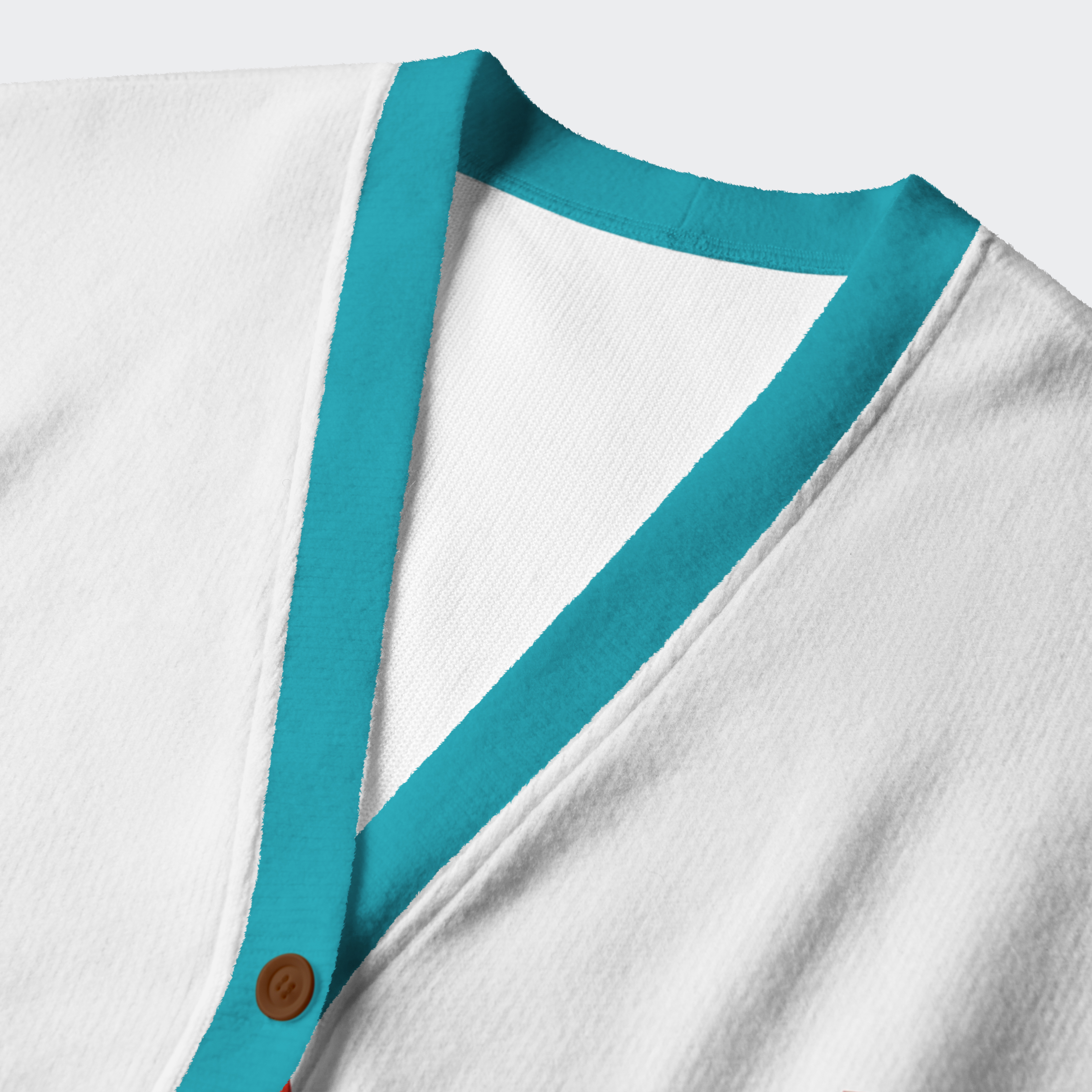 Fishneo Santa’s Holiday Chaos: Gingerbread Trouble Ugly Cardigan Sweater