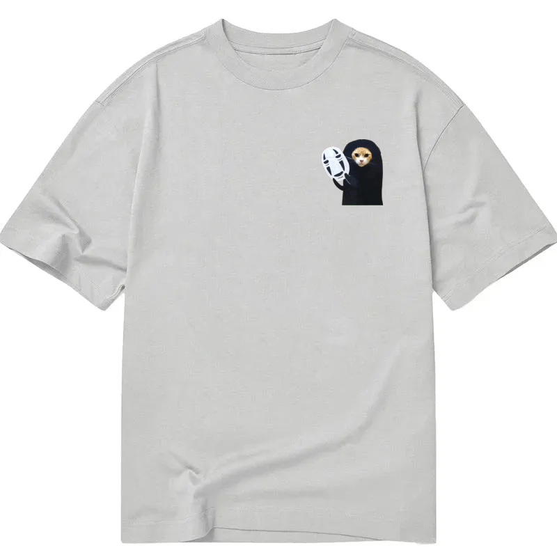  Small No Face CAT Classic T-Shirt