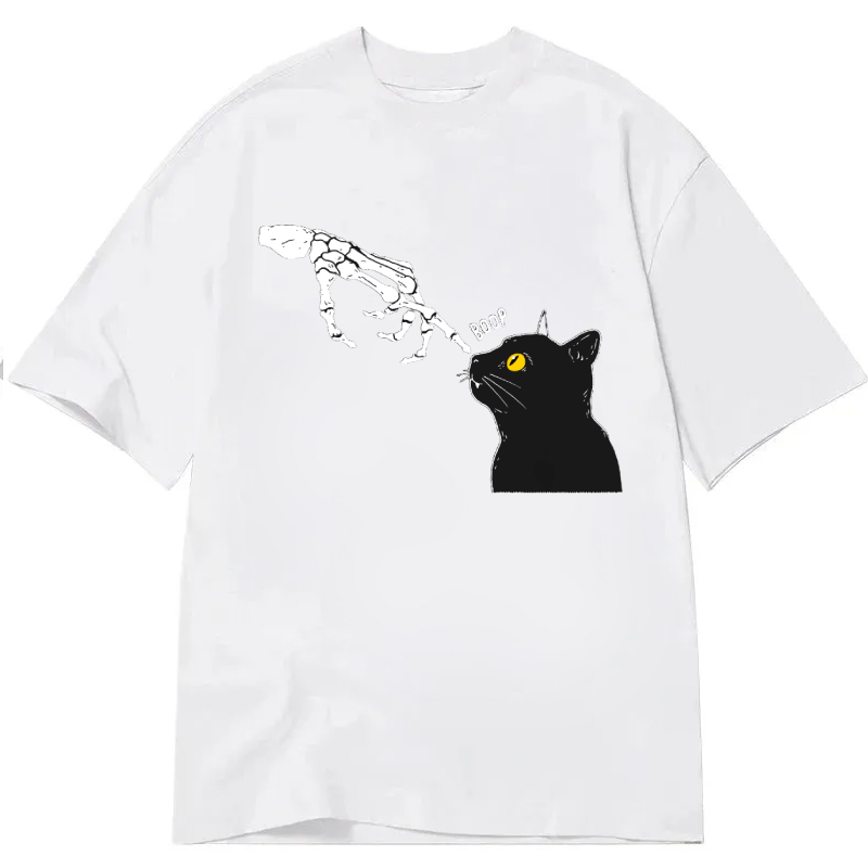  Spooky Boop Black Cat Classic T-Shirt