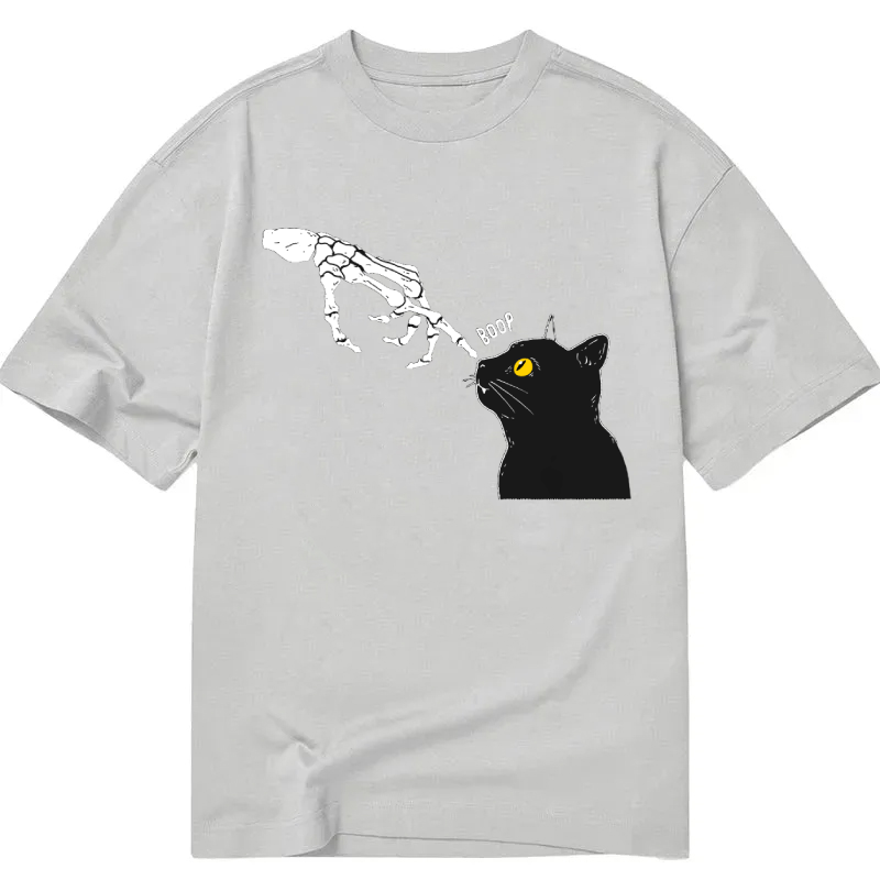  Spooky Boop Black Cat Classic T-Shirt