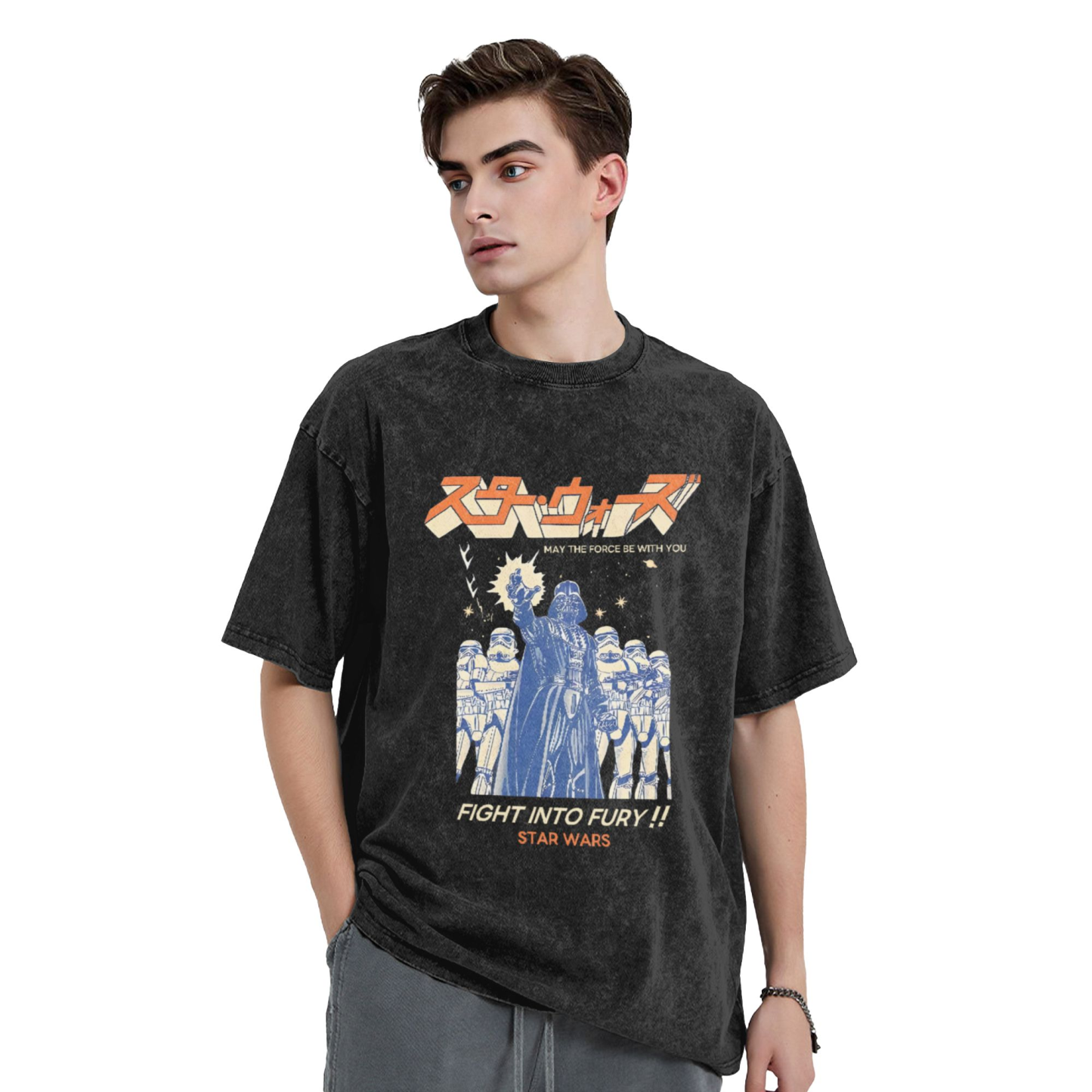 Star Wars Design Vintage Washed T-Shirt