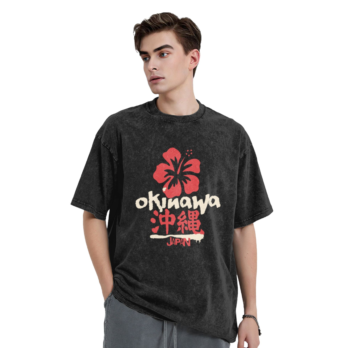 Okinawa JP Washed T-Shirt