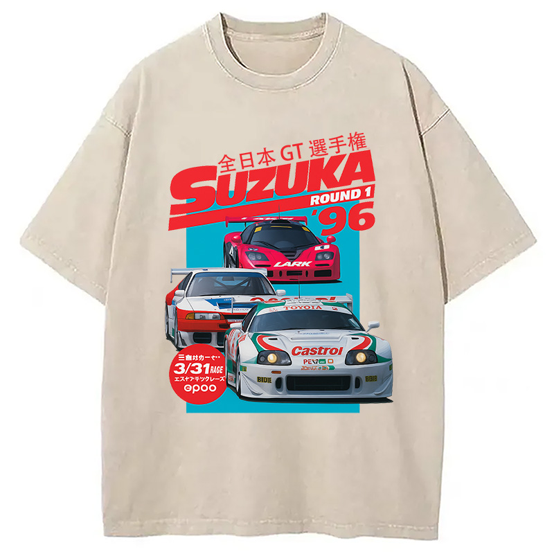 JGTC Suzuka 1996 Washed T-Shirt