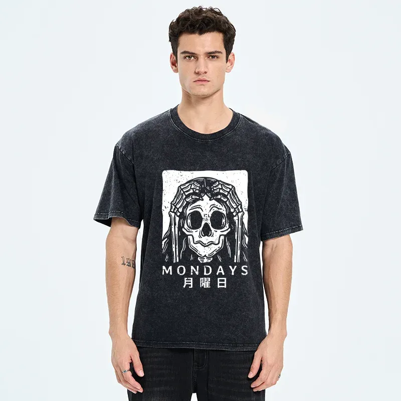 Painful Monday Washed T-Shirt