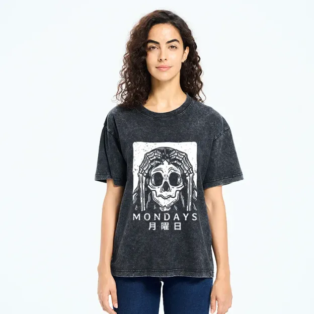 Painful Monday Washed T-Shirt