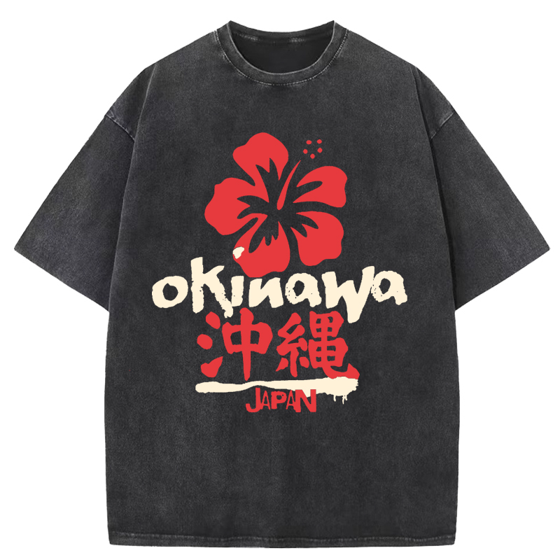 Okinawa JP Washed T-Shirt