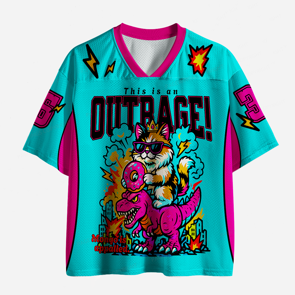 This Is An Outrage Jersey Shirts