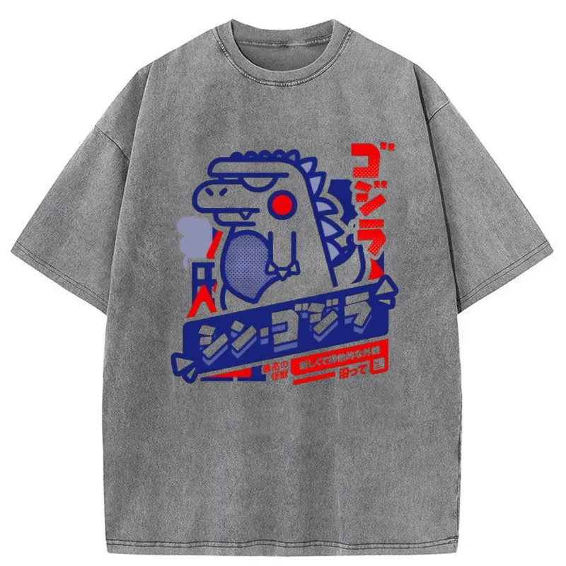  Little monster Washed T-Shirt